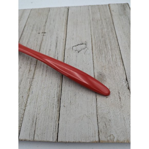 Hutzler Solid Serving Ladle Soup Spoon Melamine 11" Red No 525 - Picture 2 of 6